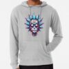 ssrcolightweight hoodiemensheather greyfrontsquare productx1000 bgf8f8f8 26 - Rick and Morty UK Store