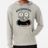 ssrcolightweight hoodiemensoatmeal heatherfrontsquare productx1000 bgf8f8f8 17 - Rick and Morty UK Store