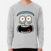 ssrcolightweight sweatshirtmensheather greyfrontsquare productx1000 bgf8f8f8 2 - Rick and Morty UK Store