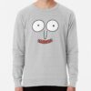 ssrcolightweight sweatshirtmensheather greyfrontsquare productx1000 bgf8f8f8 20 - Rick and Morty UK Store