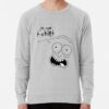 ssrcolightweight sweatshirtmensheather greyfrontsquare productx1000 bgf8f8f8 26 - Rick and Morty UK Store