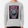 ssrcolightweight sweatshirtmensheather greyfrontsquare productx1000 bgf8f8f8 30 - Rick and Morty UK Store