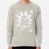 ssrcolightweight sweatshirtmensoatmeal heatherfrontsquare productx1000 bgf8f8f8 16 - Rick and Morty UK Store