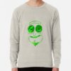 ssrcolightweight sweatshirtmensoatmeal heatherfrontsquare productx1000 bgf8f8f8 23 - Rick and Morty UK Store