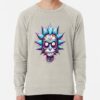 ssrcolightweight sweatshirtmensoatmeal heatherfrontsquare productx1000 bgf8f8f8 24 - Rick and Morty UK Store