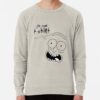 ssrcolightweight sweatshirtmensoatmeal heatherfrontsquare productx1000 bgf8f8f8 26 - Rick and Morty UK Store