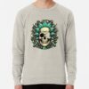 ssrcolightweight sweatshirtmensoatmeal heatherfrontsquare productx1000 bgf8f8f8 32 - Rick and Morty UK Store