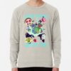 ssrcolightweight sweatshirtmensoatmeal heatherfrontsquare productx1000 bgf8f8f8 35 - Rick and Morty UK Store