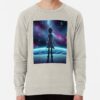 ssrcolightweight sweatshirtmensoatmeal heatherfrontsquare productx1000 bgf8f8f8 9 - Rick and Morty UK Store